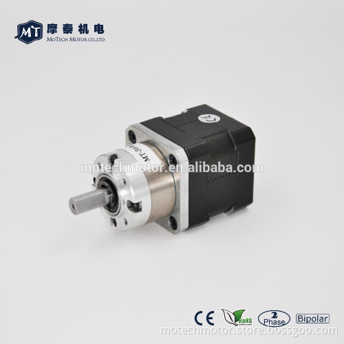 Gear Ratio 5:1 Nema 17 Bipolar Stepper 1.8Nm 1.2A, Planetary Gearbox